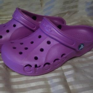 Crocs purple/pink